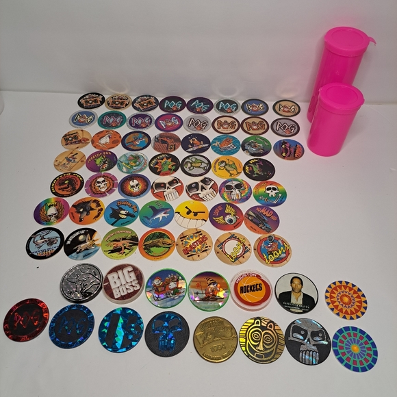 World Pog Federation Toys Vintage Pogs Lot Slammers Poshmark